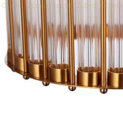 Подвесной светильник Cloyd RODERIC P3 / Ø29 см - латунь брашир. (арт.10640)