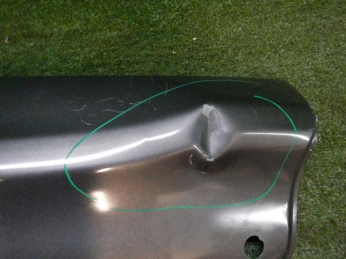 Бампер задний правая часть Toyota Hilux 8 (2015-2020)