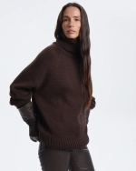 Свитер из шерсти мериноса, Коричневый
