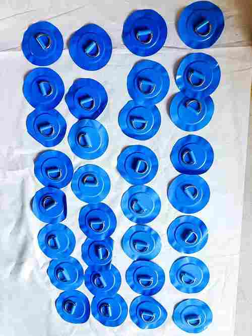 Крепление для батута, синего цвета, 0,25*0,25*0,3 м