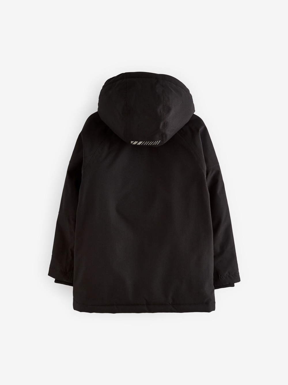 Куртка утепленная с капюшоном для мальчика Next Q78-661, Черный