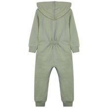 Комбинезон для мальчика из футера цвета хаки KOGANKIDS