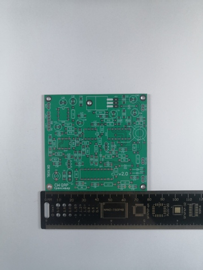 Печатная плата «Простого CW QRP-трансивера прямого преобразования»