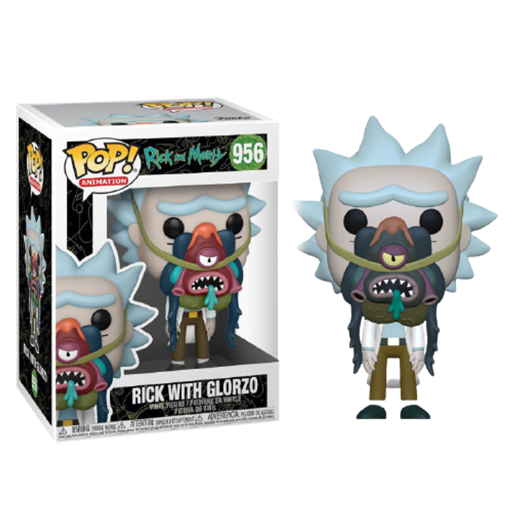 Фигурка Funko POP! Animation Rick & Morty Rick w/ Glorzo