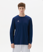 Лонгслив тренировочный JÖGEL DIVISION PerFormDRY Training CVC LS Z4, темно-синий