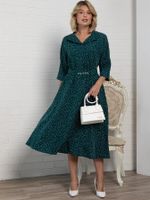 Платье Доминанта (зеленое) П16140-16М LT Collection