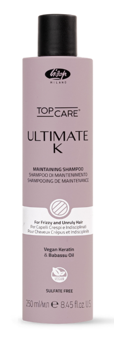 Уходовый шампунь для вьющихся и непослушных волос - Ultimate K (250 мл)