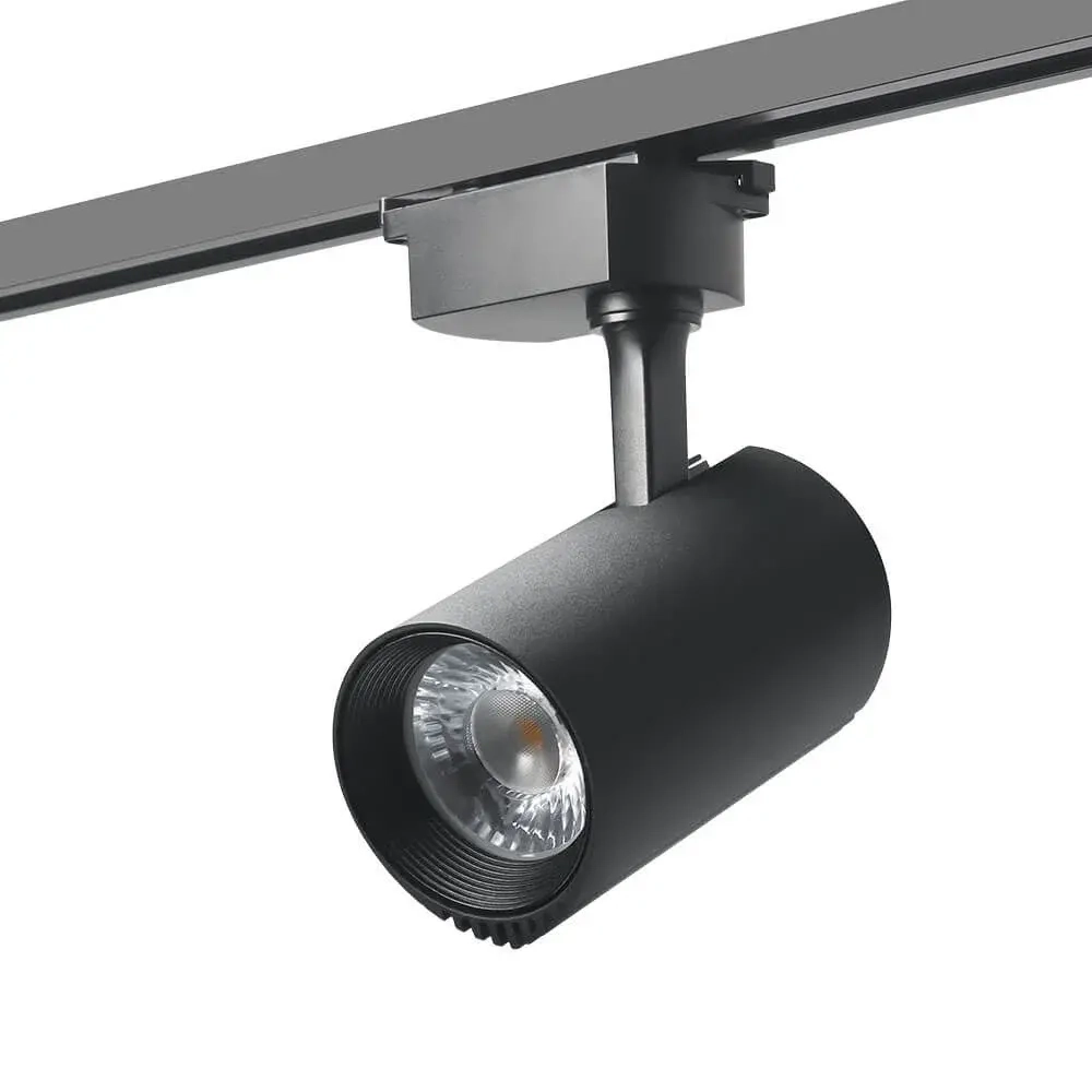 Трековый светильник Vaes ACCENT 30 чёрный для однофазной системы, 3000К/4000К