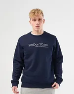 Толстовка We Don’t Care Basic Logo Sweatshirt Navy