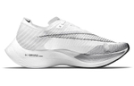 Nike ZoomX Vaporfly Next%2 comfortable trend non-slip wear-resistant low-top training shoes for men and women the same silver