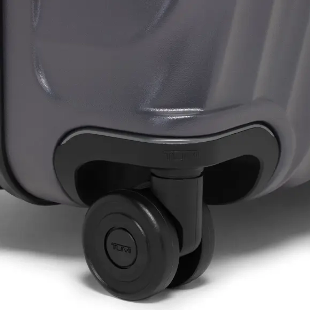 Чемодан средний расширяемый/Grey text