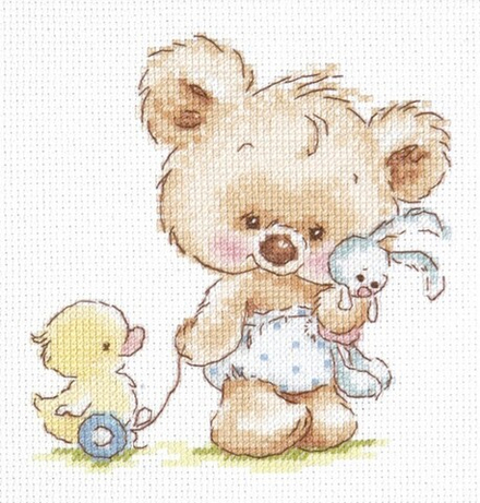 Набор для вышивания "Чудесная Игла"  017-15 "Это всё моё!"