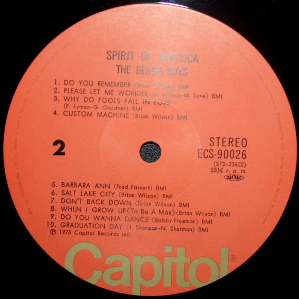 The Beach Boys / Spirit Of America (LP)