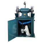 Двухдисковый шлифовальный станок с пылесосом AURA NM-250DC/380 60250300