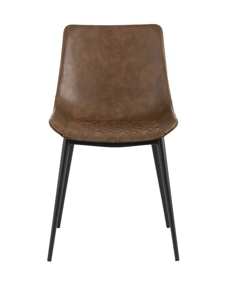 Стул TEXAS экокожа коричневый 2 шт.