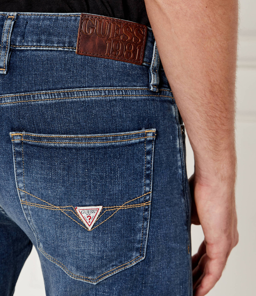 Джинсы FINNLEY GUESS - темно-синий (M4BAS2 D5GQ1)