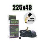 Камера вело колясочная 225*48 кривой ниппель