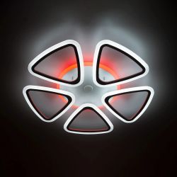 Citilux Мальта Смарт CL234A250E RGB Умная люстра Белая