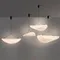 7067/30L L-VISION ODL25 239 Подвесной светильник металл/нетканный шелк/черн IP20 LED 20W 3000/3500/4000K 220V SILK