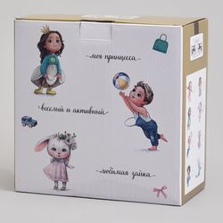 НАБОР ПОСУДЫ LEFARD МОЯ ЗАЙКА, 3 ПР.: САЛАТНИК 470МЛ, ТАРЕЛКА 20СМ, КРУЖКА 220МЛ