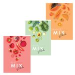 Тетрадь А4, 80 л., BRAUBERG, скоба, клетка, обложка картон, "Mix", 404046, 3шт