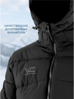 Куртка теплая Nordic / черный