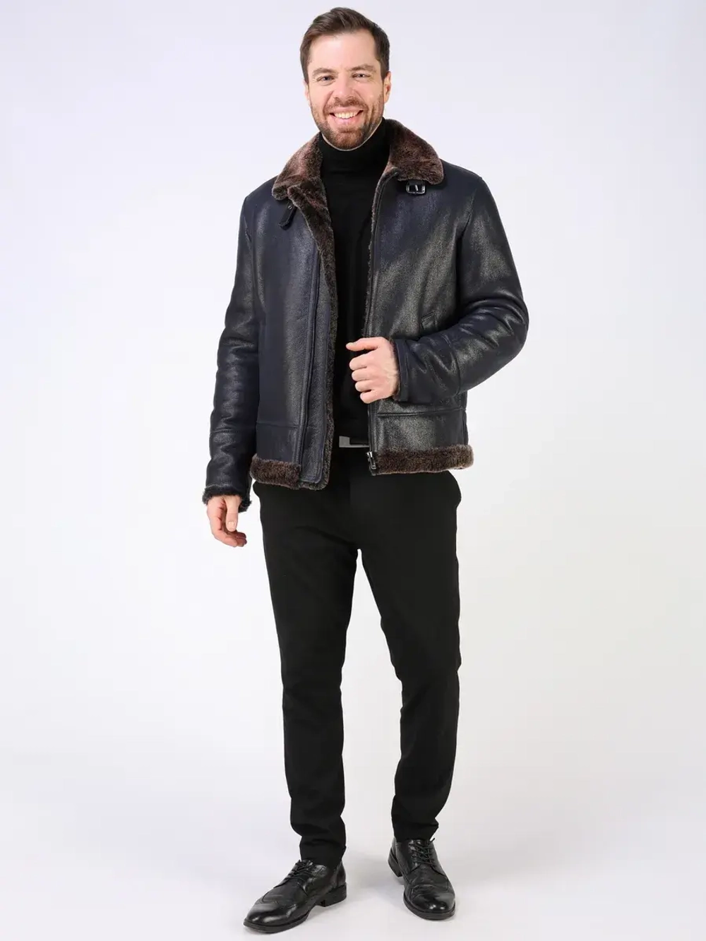 Дубленка зимняя натуральная пилот