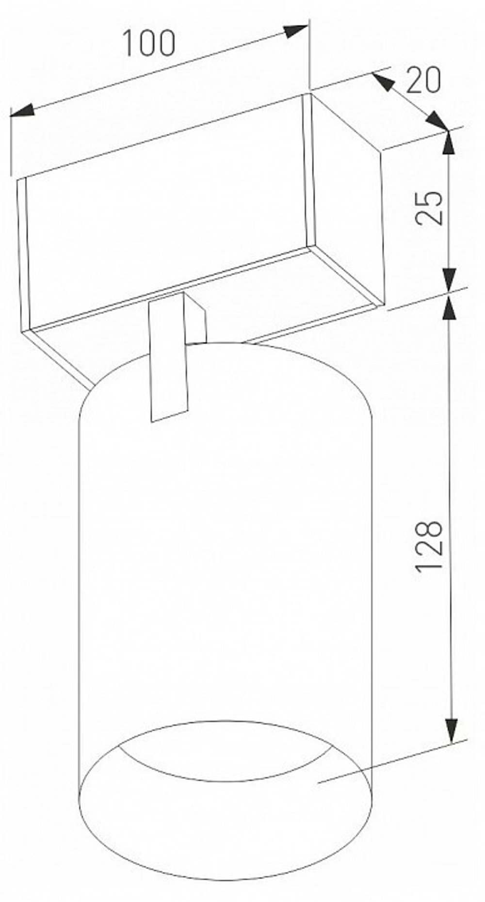 Светильник на штанге Arlight MAG-25 046321