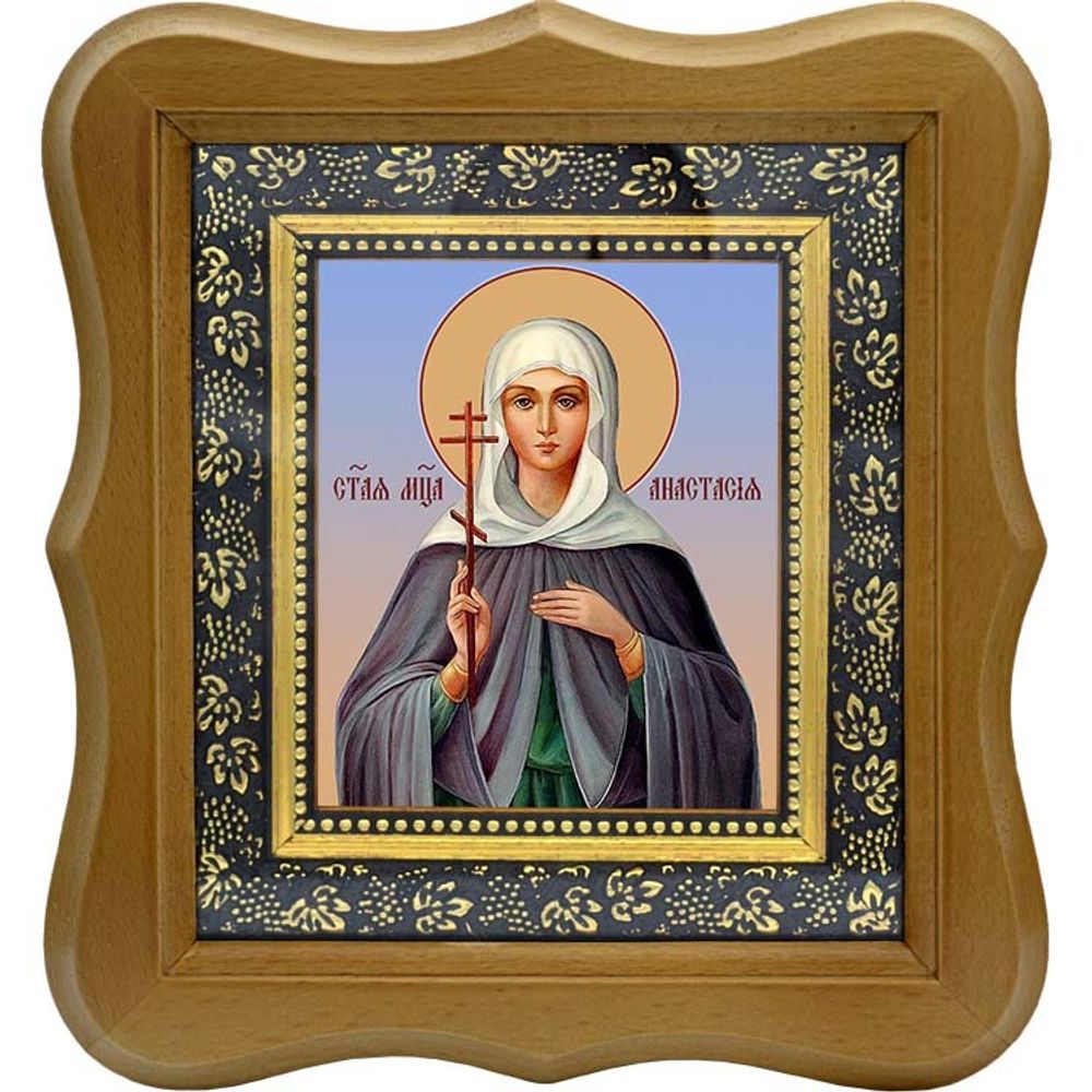 Анастасия мученица. Икона на холсте.