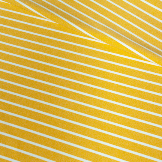 Трикотаж принт полоска, желтый С3 (#860)