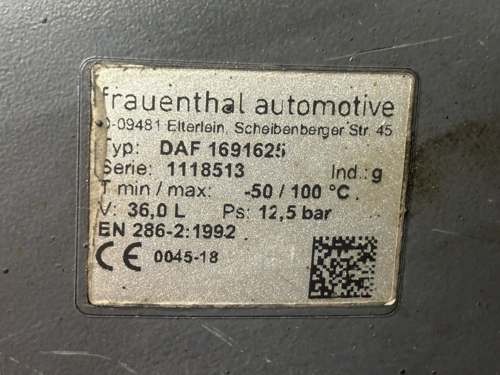 Ресивер воздушный 36L 2018г.