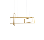 Pendant design lamp  Frame by Aromas del Campo (Gold)