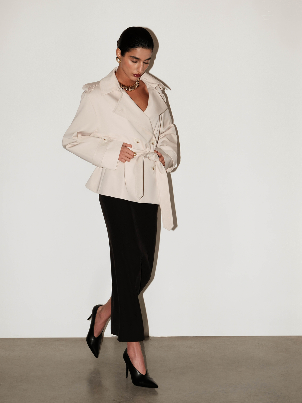 Укороченный тренч