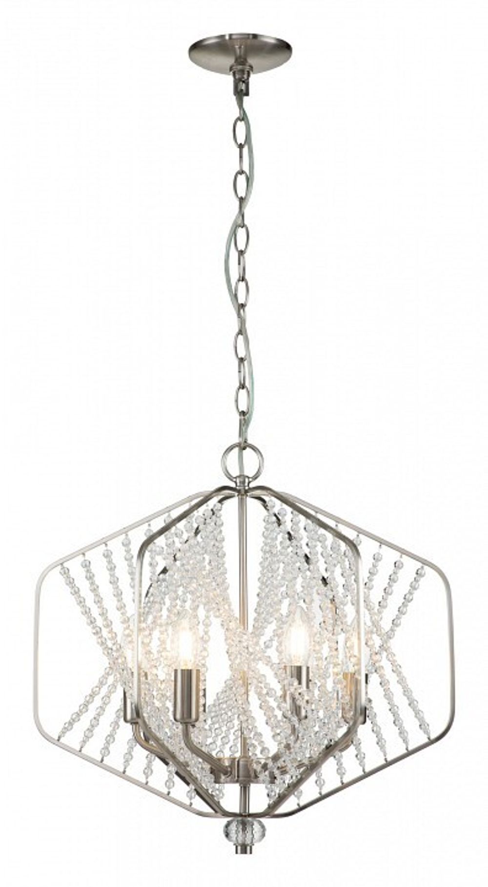 Подвесная люстра Indigo Ballo 12004/6P Nickel