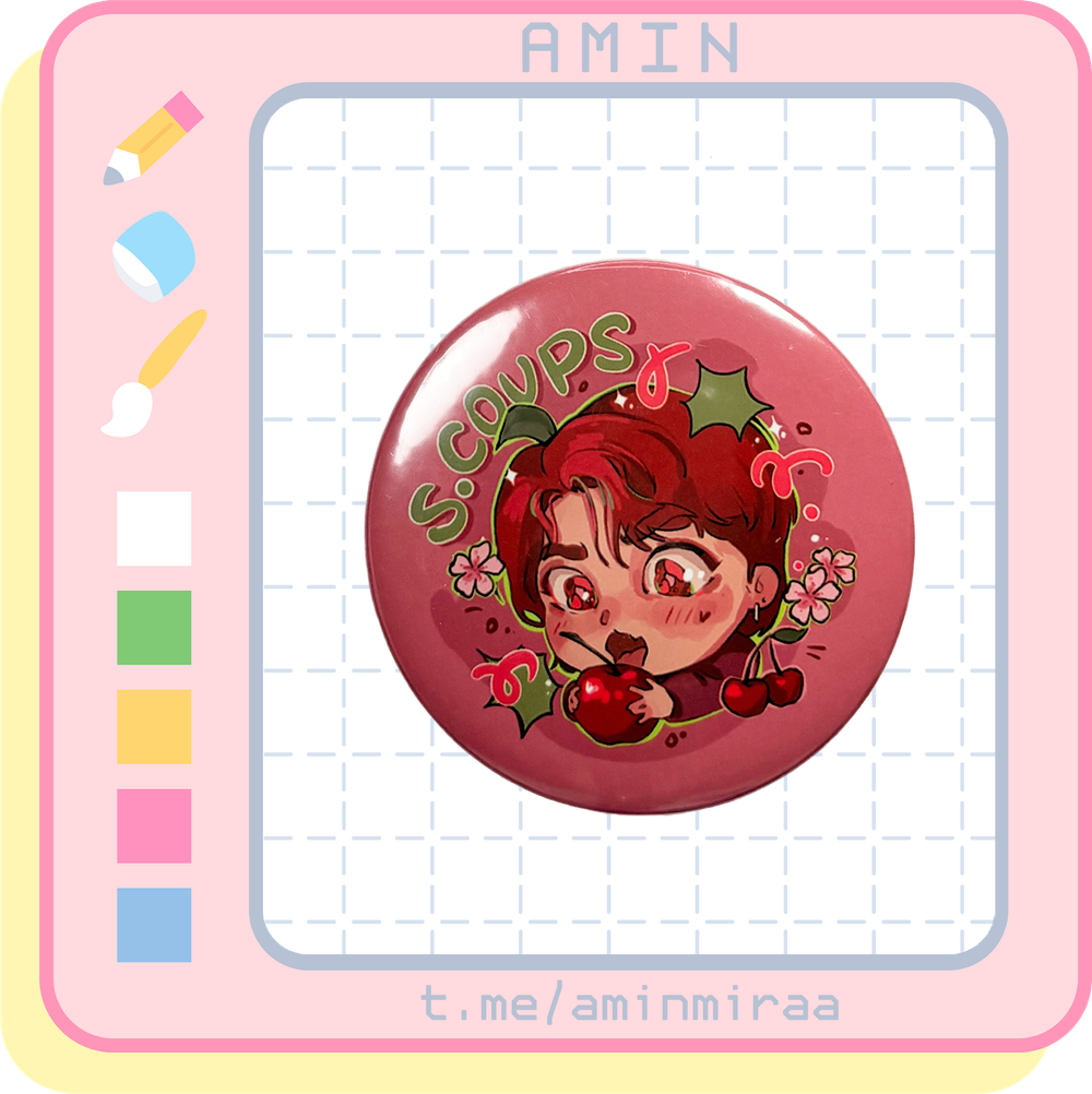 Плюшка / Значок #23 / SEVENTEEN