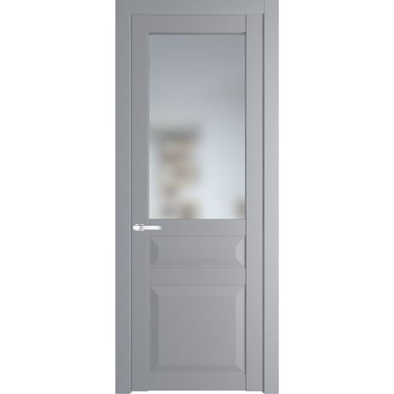 Межкомнатная дверь эмаль Profil Doors 1.5.3PD смоки остеклённая