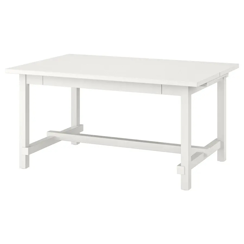 Раздвижной стол - IKEA NORDVIKEN/НОРДВКЕН ИКЕА, 152/223х95х75 см, белый