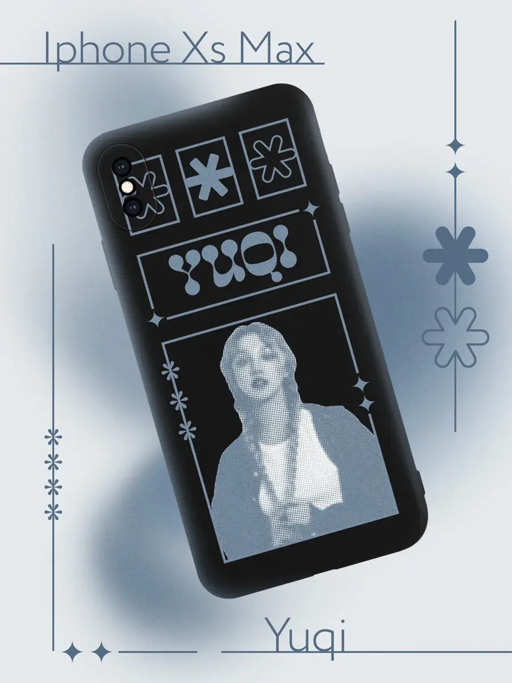 Чехол на iPhone Xs Max с принтом