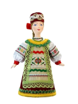 Кукла коллекционная Надежда в русском костюме