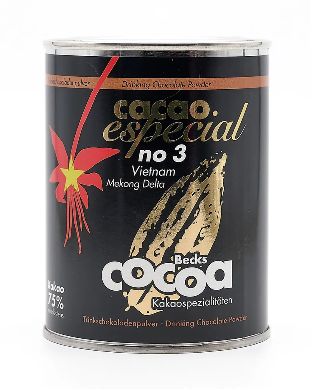 Горячий шоколад Becks Cocoa Especial 75% Вьетнам, 250 г