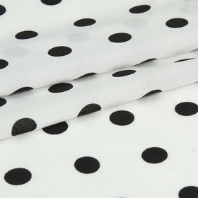 Ткань Штапель плот 90г/м2 100% вискоза шир. 145 см цв.01 белый