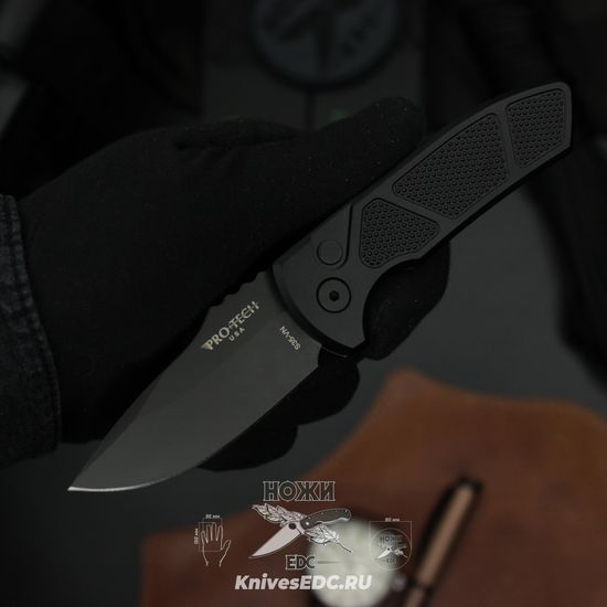 Складной нож Pro-Tech SBR LG407 из стали CPM-S35VN, рукоять алюминий