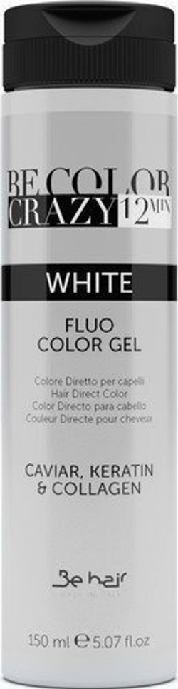 Be Hair Люминесцентный гель-краситель для волос прямого действия без аммиака - Be Color Crazy 12 Minute, 150мл