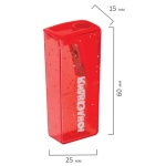 Точилка ЮНЛАНДИЯ "Космо", с контейнером, пластиковая, корпус ассорти