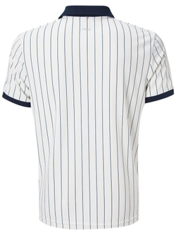 Мужское теннисное поло Fila Polo Stripes "Björn" M - белый