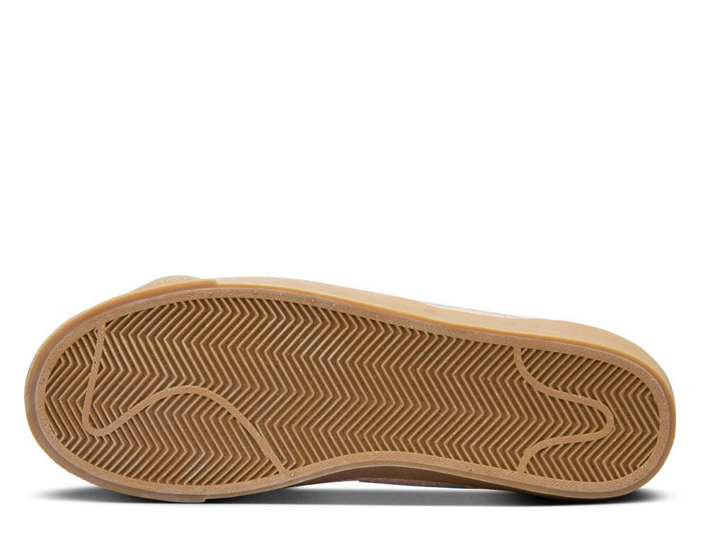 Баскетбольные женские кроссовки Nike Blazer Low '77 Vintage Crimson Tint/Gum Light Brown/Team Orange/Glacier Blue shoes