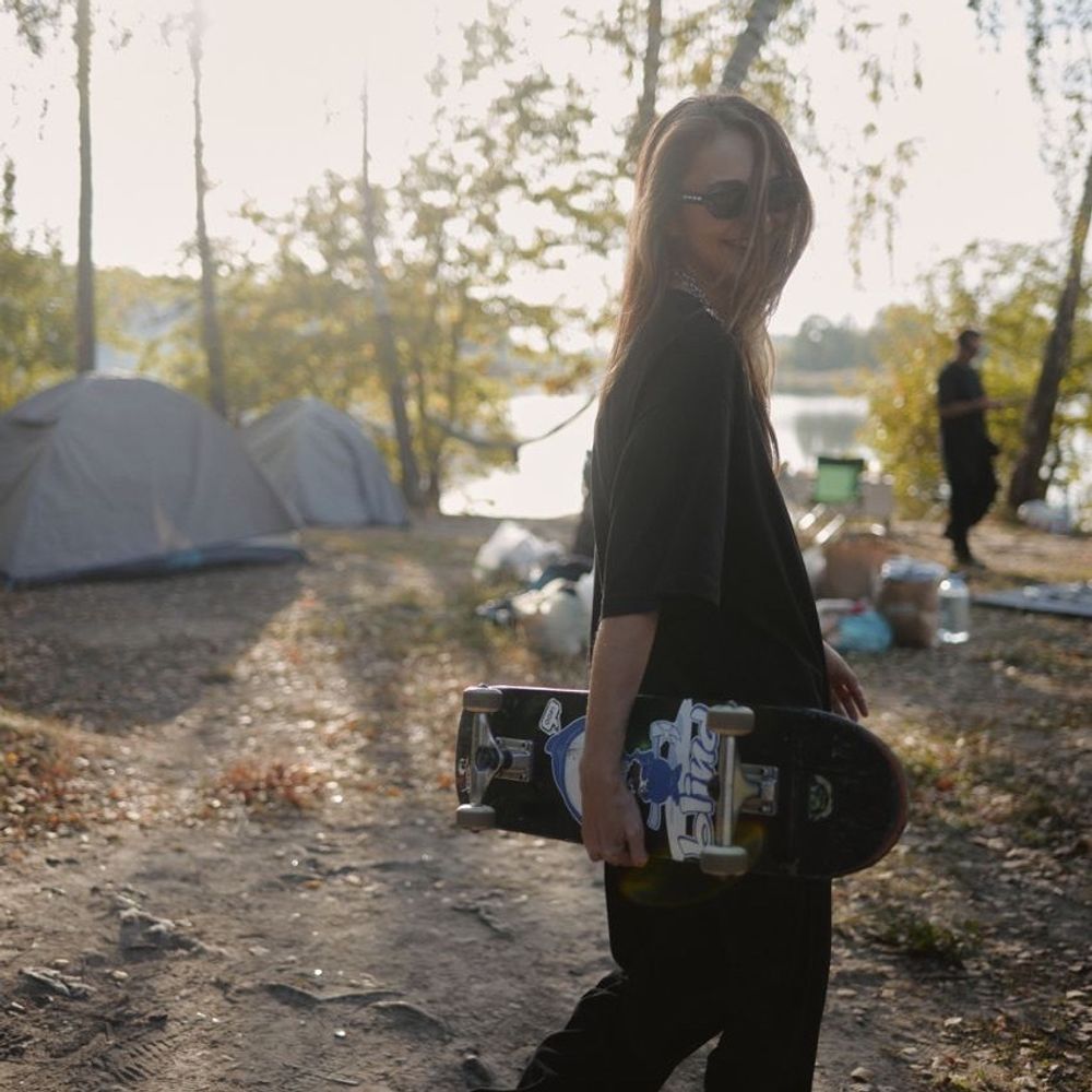 Футболка Смерч Оверсайз #7 черная