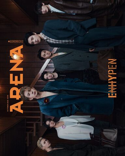 публикация ARENA HOMME - 2025.10 ENHYPEN GROUP A Type