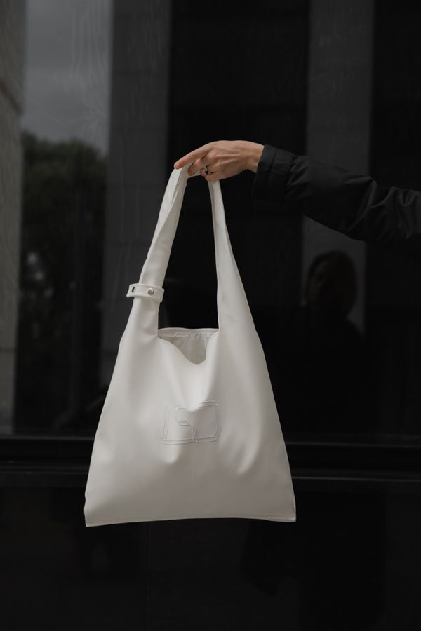 Сумка шоппер из экокожи