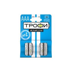 Батарейки Трофи LR03-4BL ENERGY POWER Alkaline | Батарейки Щелочные (Алкалиновые)